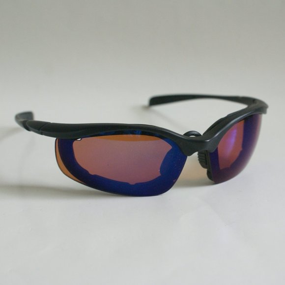 NWT Sports Wrap semi-rimless blade w/gasket foam (motorcycle/cycling) eyewear - Picture 6 of 10